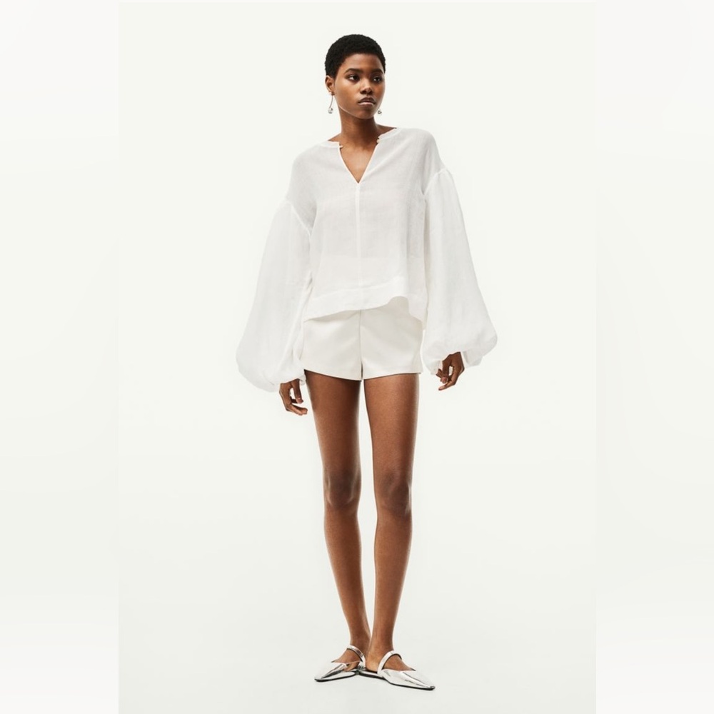 Voluminous BALOON sleeve blouse